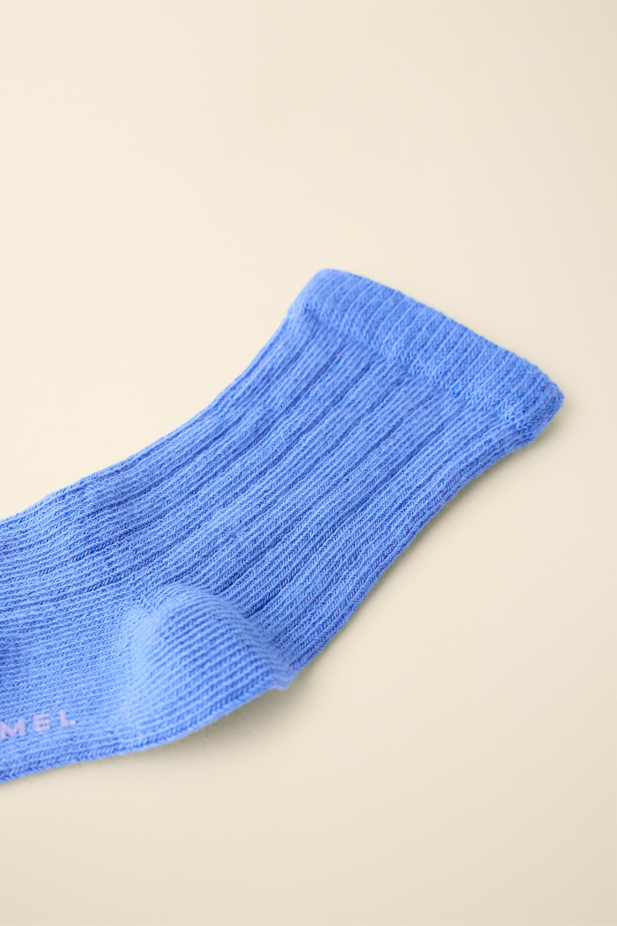 RIBBED LONG SOCKS CREATED BY CARAMEL LONDON X ZARA